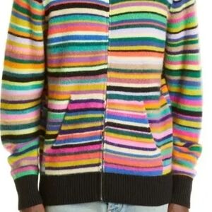 The Elder Statesman Multicolor Striped.